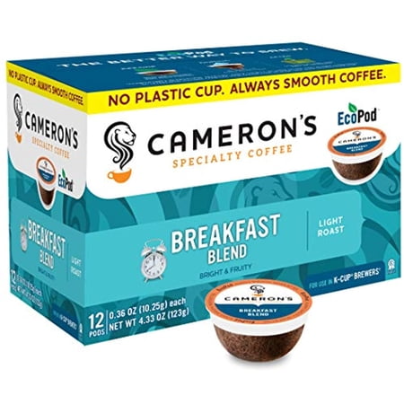 Cameron's Coffee Single Serve Pods, Breakfast Blend, 12 Count (Pack of 1)