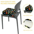thumbnail image 3 of Dznils Toddler Booster Seat for Dining Table, with Safety Buckles, Non-Slip Bottom, Black Dinosaur, 3 of 11