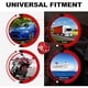 thumbnail image 5 of Tholdsy 2x Car Cigarette Lighter Cover Aluminium EJECT Source Plug MISSILE Button Dustproof Power FIRE 12V Plugs for Vehicles Boats Cars Teléfono y Comunicación Tipo9, 5 of 6