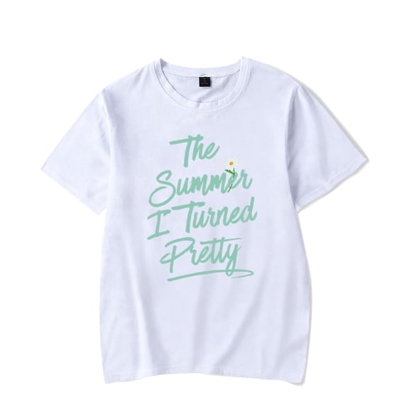 YUEMAO The Summer I Turned Pretty Season Fashion Women's Men's Round Neck Short sleeved T-shirt