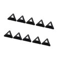 thumbnail image 4 of S SERENABLE 10 Pieces Soccer Triangle Training Cones Practice Lightweight Cross Training Black, 4 of 9