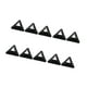 thumbnail image 4 of Conos de entrenamiento Colamx 10 piezas Triangulares de fútbol Negro, 4 of 8