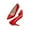 RED-PAT, variant on Womens Block Heel Mary Janes Pump Shoes