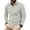Gray, variant on Mfakffe Polo Shirts For Men Long Sleeve Golf Shirts Quick Dry Lightweight 3-Button Performance Work Fishing Athletic