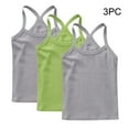 thumbnail image 2 of Girls Tank Tops s 3-pack Girls Dance Tank Tops - Girls ?Tanks & Camis - Toddler Racerback Camisole Undershirts - Kids Summer Spaghetti Strap Sleeveless Tees Shirts New 3-pack-Z 12 Months, 2 of 9