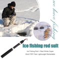 thumbnail image 3 of Caña de pescar en hielo 5 uds. caña telescópica de agua dulce FRP corta para invierno (62cm) Hugtrwg  Para estrenar, 3 of 8