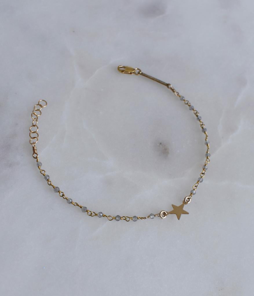 Bracelet N°1 - Bastet - Labradorite