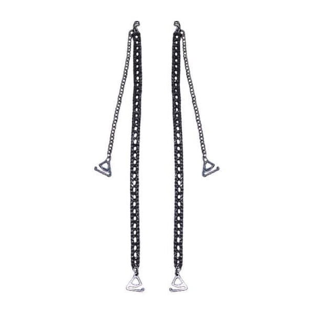 1 par de correas de hombro para sujetador, soporte para correas de ropa interior para mujer, cadena extraíble, reemplaza la correa antideslizante para Longitud del gancho de 18 cm. Salvador Tirantes del sujetador