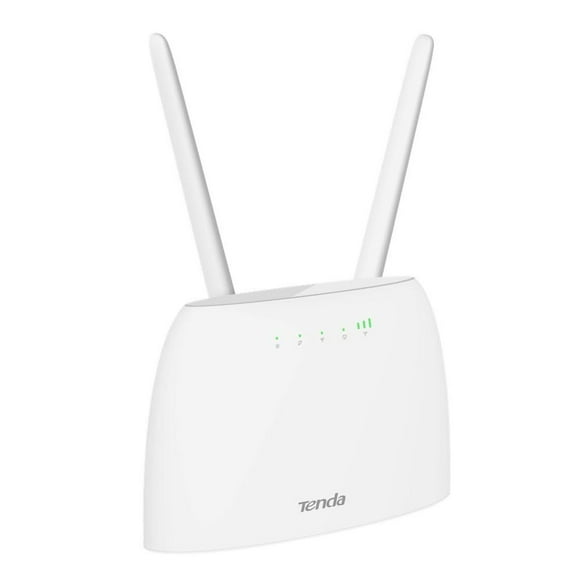 Router Wi-Fi 4G 300 Mbps Tenda Blanco con Ranura para SIM y Servicio de Voz multicolor