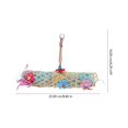 thumbnail image 2 of 1 Set Bird Chewing Toy Pet Bird Parrot Colorful Foraging Hanging Shredder Toy, 2 of 4