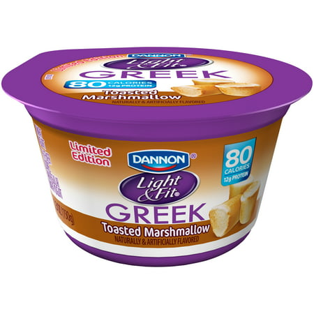 Dannon Light & Fit Toasted Marshmallow Nonfat Yogurt, 5.3 ...