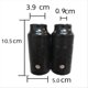 thumbnail image 4 of Rear Pedal Tube Manned Rear Foot Pedal Pedal Rod Black 50 Thick, 4 of 5