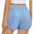 thumbnail image 3 of Fantaslook Womens Shorts High Waisted Athletic Shorts Casual Sweat Shorts Elastic Drawsting Running Shorts With Pockets, 3 of 9
