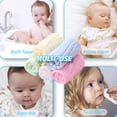 thumbnail image 2 of Bexikou 10 Pack Muslin Cloths for Baby, 11.8x11.8 inch Muslin Squares Soft Burp Cloths 6 Layers Cotton Newborn Hand Washcloths Baby Wash Cloths Reusable Baby Towels, 2 of 6