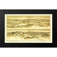 thumbnail image 2 of Bien 14x10 Black Modern Framed Museum Art Print Titled - Grand Canyon, Mt Trumbull Mt Emma Arizona, 2 of 5
