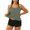 C-Army Green288, variant on DHFJKG Womens Tankini Swimsuit Two Piece Beach Set High Waist Shorts Bottom Criss Cross Back Top Versatile Beachwear