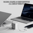 thumbnail image 3 of Cargador Sharge Pixel 100W GaN con Pantalla de Matriz, 3 of 4