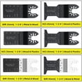thumbnail image 2 of High-Quality Saw Blades Set For Universal Oscillating Tools, Precision Cutting Design Multipurpose Kit With High Carbon Steel, 32PCS, 2 of 5