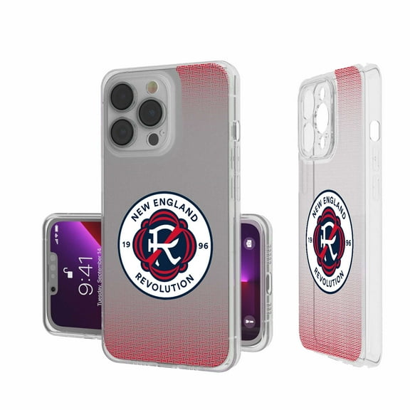 Keyscaper New England Revolution Linen Logo iPhone Clear Case