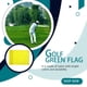 thumbnail image 3 of Accesorios de golf para hombres Golfs Putting Green Flags Practicar Drop Company Actividades Familia Balcón Oficina Entrenamiento Bandera Regalos Amarillo Speravity OD003715-02, 3 of 6