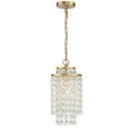 thumbnail image 2 of 1 Light Pendant-Matte Black Finish    -Traditional Installation Crystorama Lighting Gab-B7301-Mk, 2 of 7