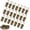 Bronze, variant on DFORD 120 Pack Clip Hook Set Stainless Curtain Clips for Curtain Photos Home Decoration Art Craft Dispaly Hang Clip (Black)