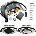 thumbnail image 3 of Marble Modern Geometric Flowers Abstract Sling Bag Adjustable Strap Shoulder Bag for Daily Use Everyday Work, 3 of 5