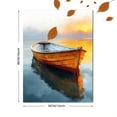 thumbnail image 3 of Qisvanset Framed Canvas Wall Art, 12x16 Inch Uplifting Bible Verse Baptism Gift Wall Print, 3 of 5