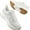 White, variant on Ecetana Womens Sneakers Breathable Walking Running Shoes Casual Sports Shoes