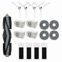 Accessories For Ecovacs Deebot T20 OMNI/T20/T20e/T20 Pro Main Side Brush Mop Cloth HEPA Filter Dust Bag Replacement Spare Parts 17PCS SET 17PCS SET