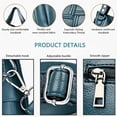 thumbnail image 5 of Sunyuer Vintage Hobo Bag for Women, Large Capacity PU Soft Leather Slouchy Tote Purse Single Shoulder Crossbody Handbag, 5 of 6