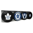 thumbnail image 1 of ENSEMBLE DE 4 RONDELLES TORONTO MAPLE LEAFS, 1 of 2