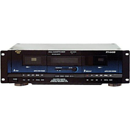 Pyle Audio PYLPT649DB Pyle Dual Cassette Deck (Best Kenwood Cassette Deck)