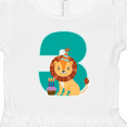 thumbnail image 4 of Inktastic 3rd Birthday Zoo Party 3 Year Old Girls Toddler Dress, 4 of 5