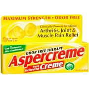 ASPERCREME Pain Relieving Creme 3 oz (Pack of 2)