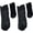 Black, variant on 4PCS Protective Horse Boots: Horse Leg Wraps Front Hind Legs Guard Reusable Tendon Protector Leg Wraps Leg Protection for Training Equestrian Equipment (Red)