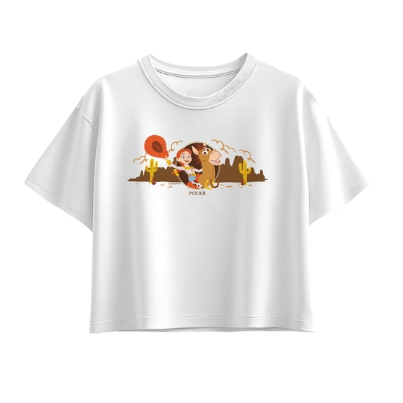 Toy Story 5 - Jessie and Bullseye - Youth Girls Boxy T-Shirt