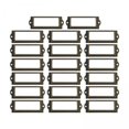 thumbnail image 1 of GROWTH TANK 6x20x File Label Holder Metal Frame Drawer Tag for Cupboard Drawer Box Bronze, 1 of 5