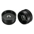 thumbnail image 1 of Unique Bargains 2Pcs Round Black Tube Inserts with M12 Thread, for 60mm/2.36' OD Round Tube, 1 of 6