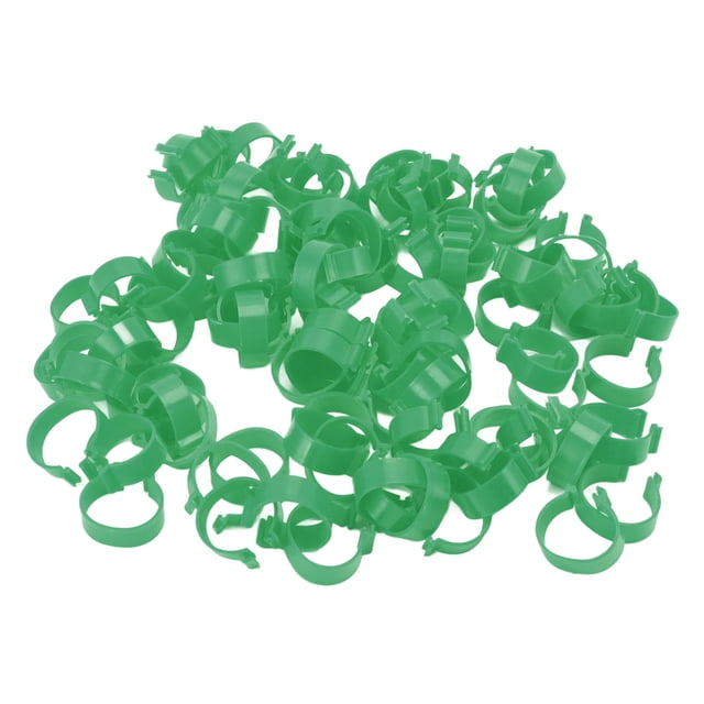 Ring 100 Pcs Poultry Feet Ring Open Type Buckle Breeding Chicken Duck Goose Foot Ring Chicken Accessory