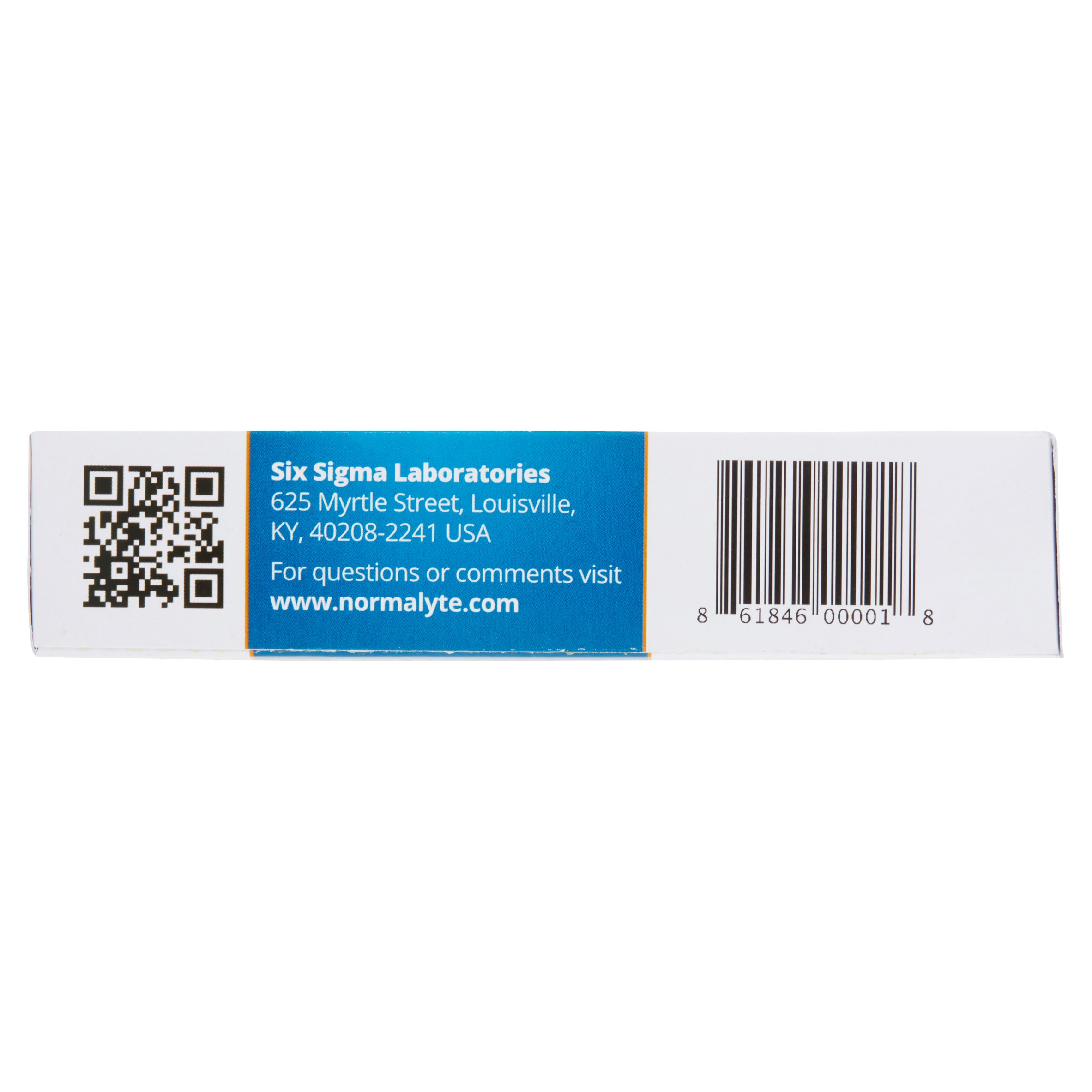 NormaLyte Orange Flavor Oral Rehydration Salts (ORS), 0.37 oz, 6 pack