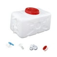thumbnail image 2 of Juego de contenedor de agua Tanque dispensador de agua Multifuncional Gran capacidad Portátil 30 litros, 2 of 8