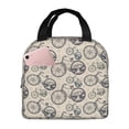 thumbnail image 1 of Easygdp Compass And Mountains In Bicycle Wheels Bolsa Térmica Premium - Tela Oxford Impermeable, Gran Capacidad, Bolsillo Frontal, Unisex para Trabajo, Escuela, Actividades al Aire Libre y Picnics, 1 of 8