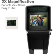 DIGITNOW 35mm Slide Viewer, 3X Magnification and LED Screen Viewing for 35mm Slides & Positive Film Negatives