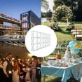 thumbnail image 4 of WZTO Backdrop Booth Display Stand Tension Pop-Up Fabric Backdrop Display Stand Trade Show Exhibit Booth Frame Stand Events Display Stand for Concerts Birthday Parties beneficial, 4 of 9