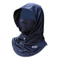 thumbnail image 2 of Pasamontañas de verano con protección ar, cómodo para ciclismo, capucha a prueba de que bloquea la luz ar. Negro, 2 of 8