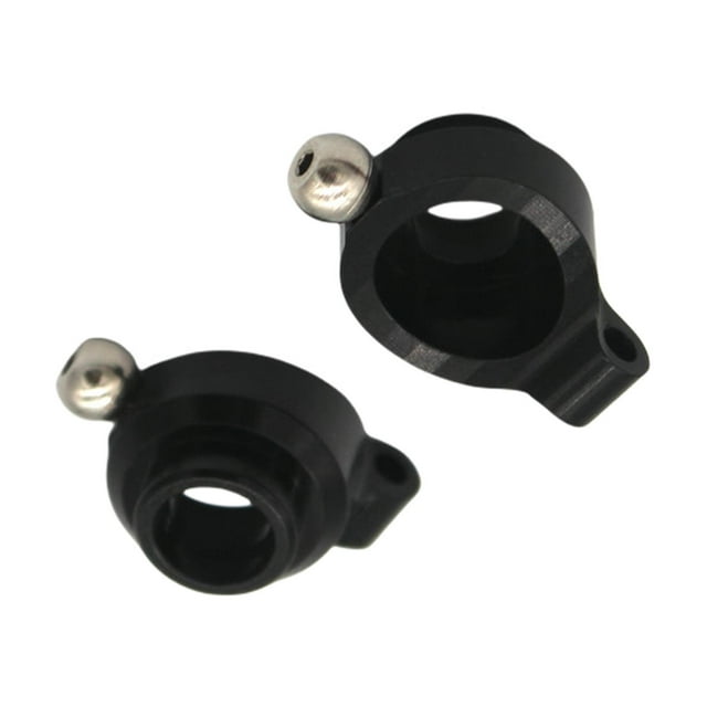 Asiento de rueda trasera de aleación de aluminio CUTICAT RC 1/16 Negro
