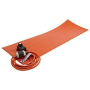 BriskHeat 31556 Silicone Rubber Heating Blanket with Adjustable Thermostat - 6 x 12 inch, 240V - Model No. SRL06122PADJB
