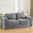 thumbnail image 1 of Puf MAXYOYO Giant para adultos con almohadas, color gris, 1 of 8