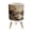 Color 2, variant on Small Trash Can with Lid Animal Forest Scene Bear Trees Sunset 1.8 Gallon Dog Proof Trash Can Round Garbage Can Waste Bin Wastebasket for Bathroom Bedroom Living Room